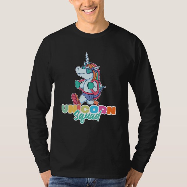 unicorn squad for unicorn enthusiasts T-Shirt (Front)