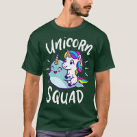 Unicorn Squad Narwhal Funny Cute Birthday Party