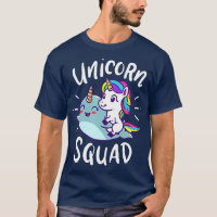 Unicorn Squad Narwhal Funny Cute Birthday Party