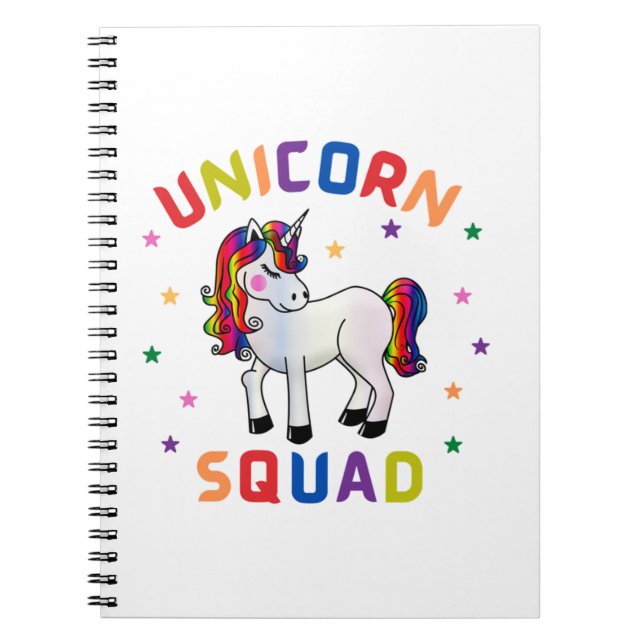 Unicorn Squad Notebook (Front)
