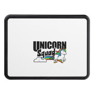 Unicorn Squad Rainbow Unicorns Lover Funny T-Shirt Hitch Cover