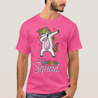 Unicorn Squad With Dabbing Unicorn Hip Hop Pose T-Shirt