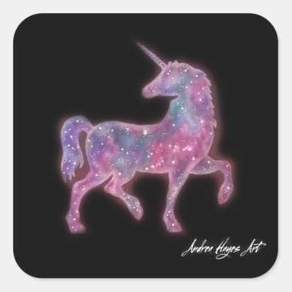 Unicorn Square Sticker