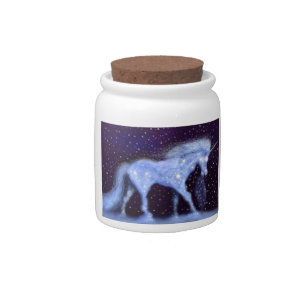 Unicorn Stars Candy Jar