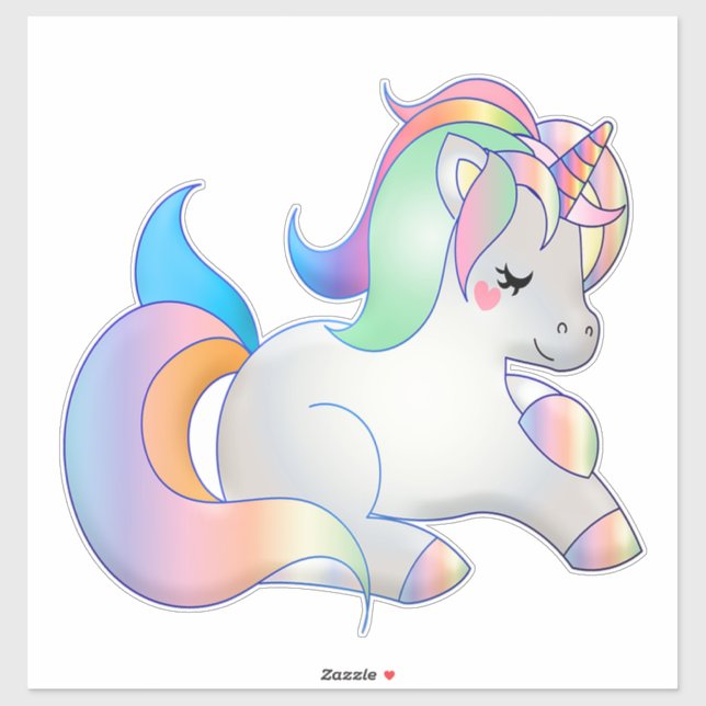 Unicorn Sticker (Sheet)