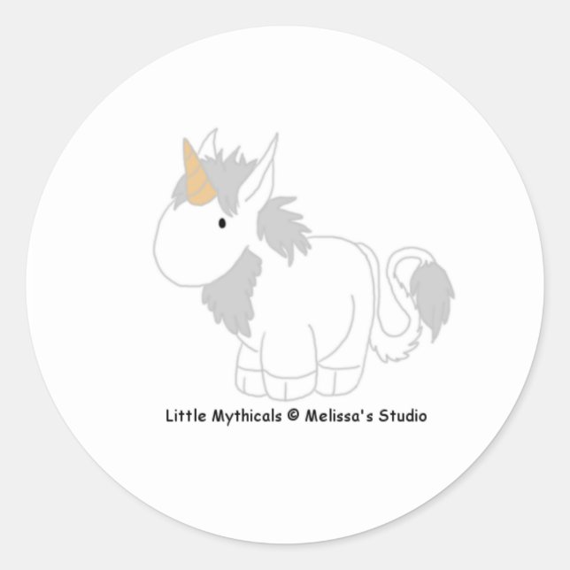 Unicorn Sticker (Front)