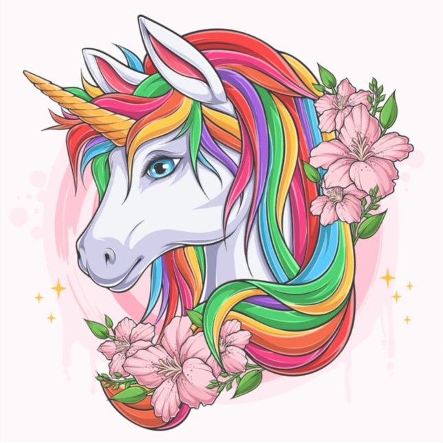Unicorn Sticker (Front)