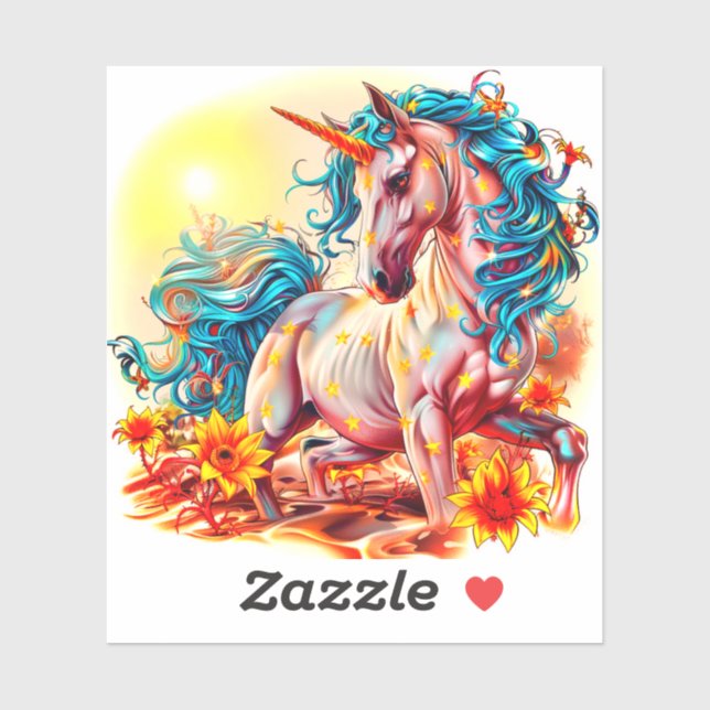 Unicorn Sticker (Sheet)