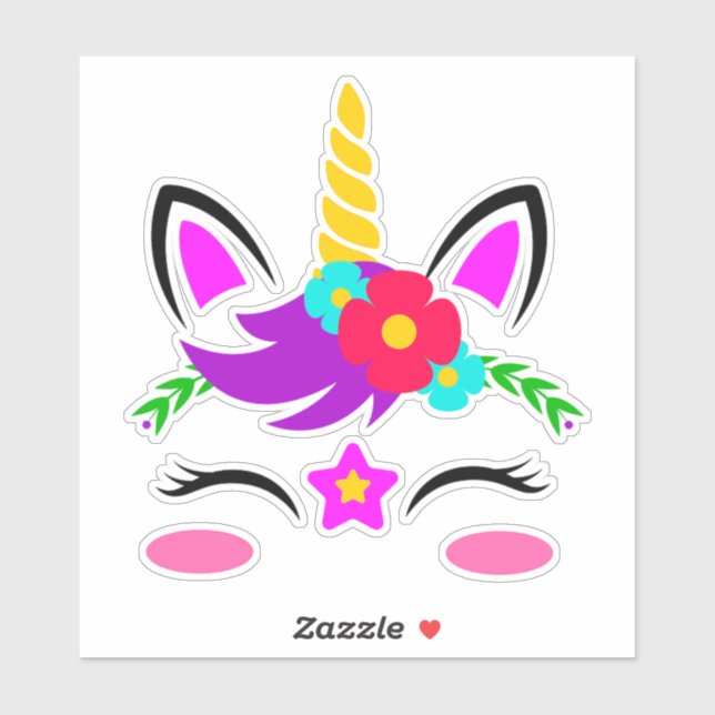 Unicorn Sticker (Sheet)