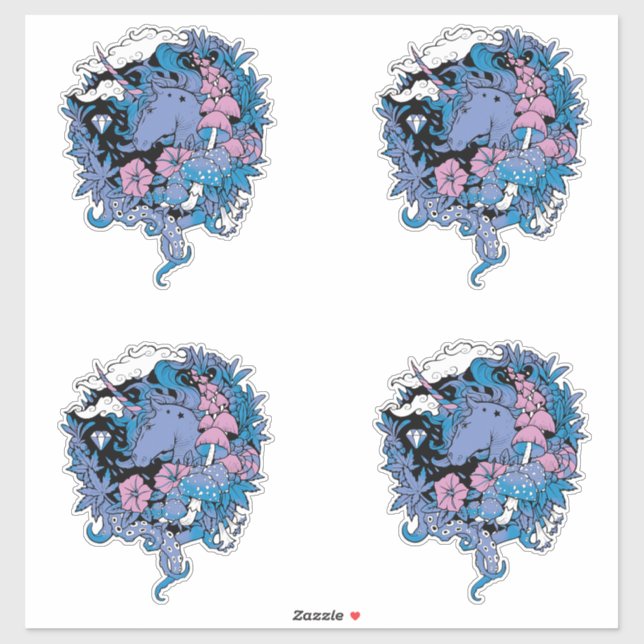 Unicorn Sticker (Sheet)