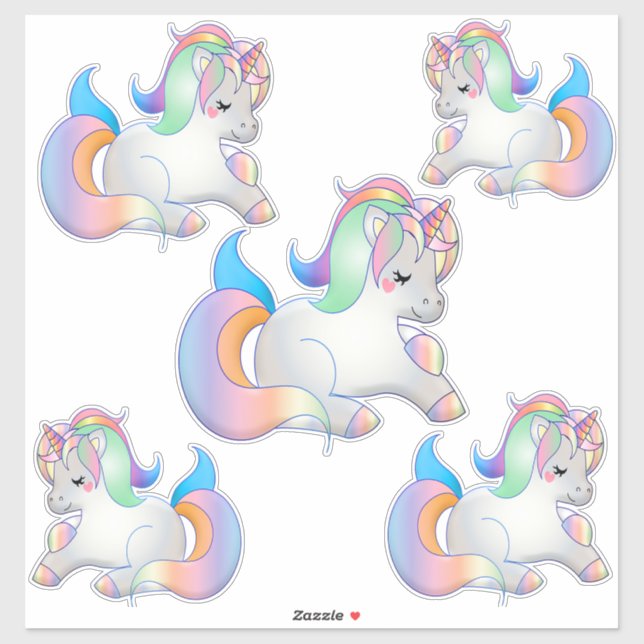 Unicorn Sticker (Sheet)