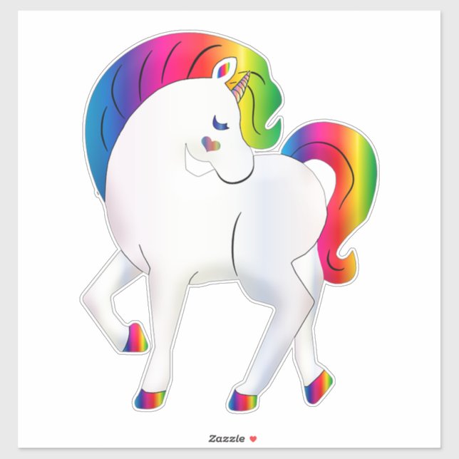 Unicorn Sticker (Sheet)