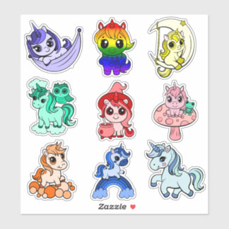 Unicorn Sticker Pack for Kids – Whimsical, Magical