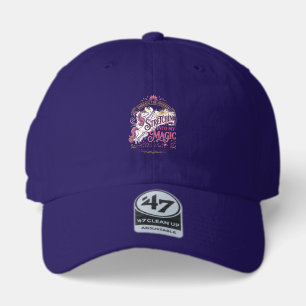 Unicorn Stretching Into My Magic Stylish White Bac 47 Brand Hat