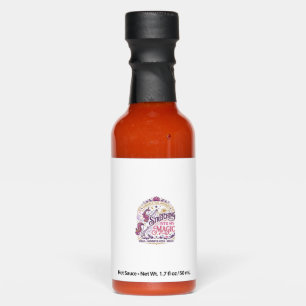 Unicorn Stretching Into My Magic Stylish White Bac Hot Sauces