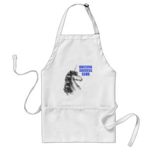 Unicorn success club adult apron