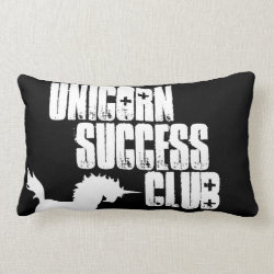 Unicorn success club/stabby pillow