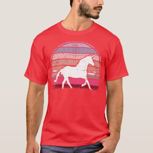 Unicorn Sunset T_Shirt