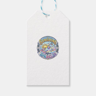 Unicorn Sunshine After Sparkles POD Ready Marketpl Gift Tags