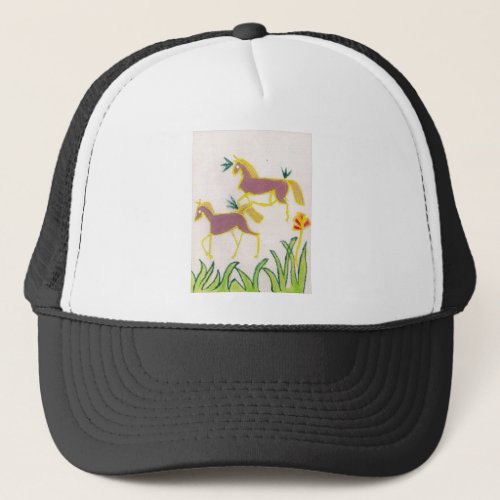 Unicorn  Sunshine Trucker Hat