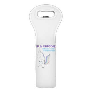 Unicorn Superpower Wine Bag