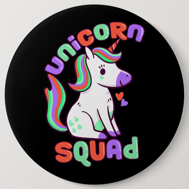 Unicorn Suqad 2 Button (Front)
