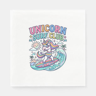 Unicorn Surf Club Napkins