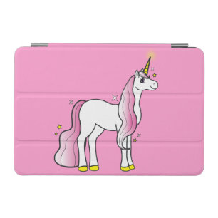 Unicorn Surrounded by Stars iPad Mini Cover