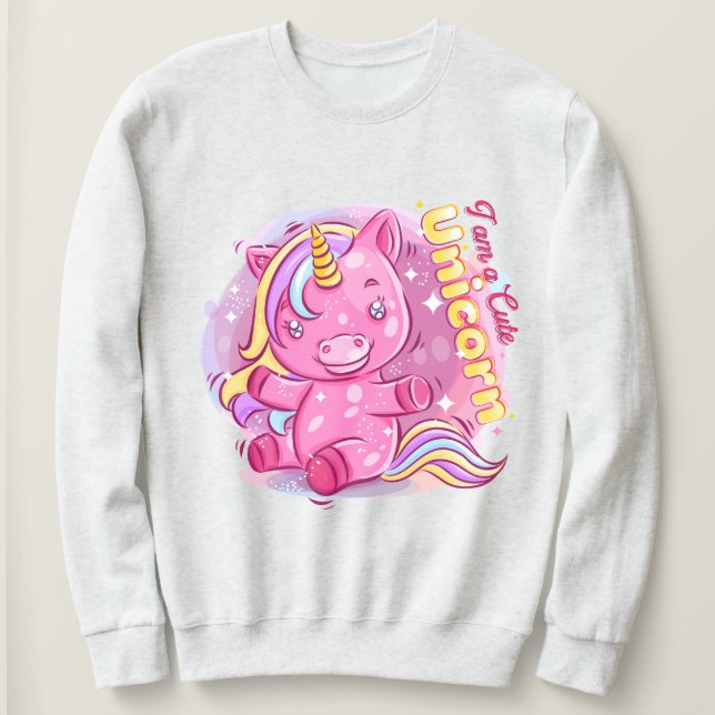 Unicorn Sweatshirt (Design Front)