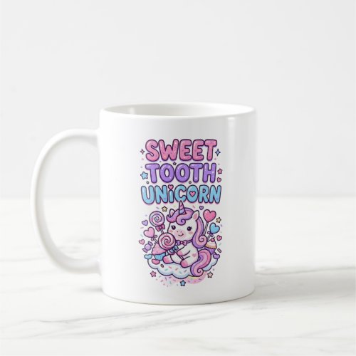 Unicorn Sweet Tooth Unicorn Cute Pastel Cute Gift Coffee Mug