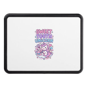 Unicorn Sweet Tooth Unicorn Cute Pastel Cute Gift Hitch Cover
