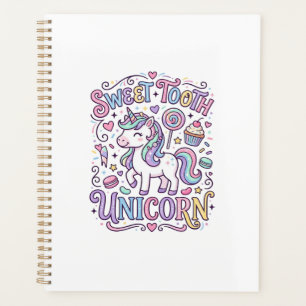 Unicorn Sweet Tooth Unicorn Original Merch Design_ Planner