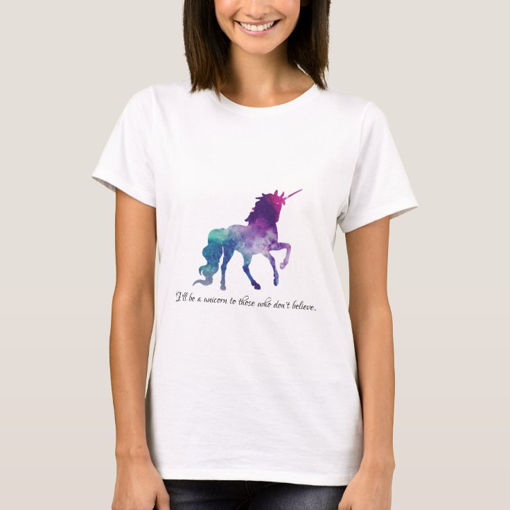 Unicorn T-Shirt | Zazzle