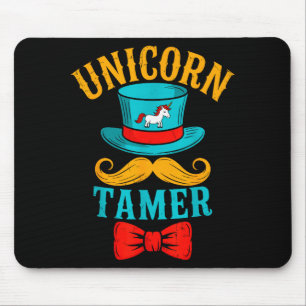 Unicorn Tamer - Circus Party Unicorn Lover Circus Mouse Pad
