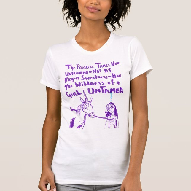 Unicorn Tamer T-shirt (Front)