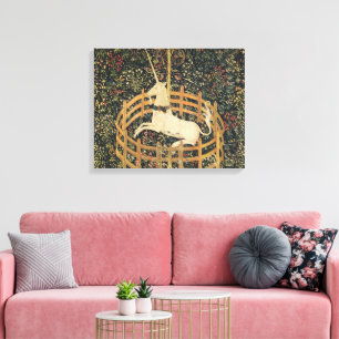 Unicorn Tapestries Classic Tapestry  Canvas Print