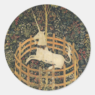 Unicorn Tapestries Classic Tapestry Classic Round Sticker