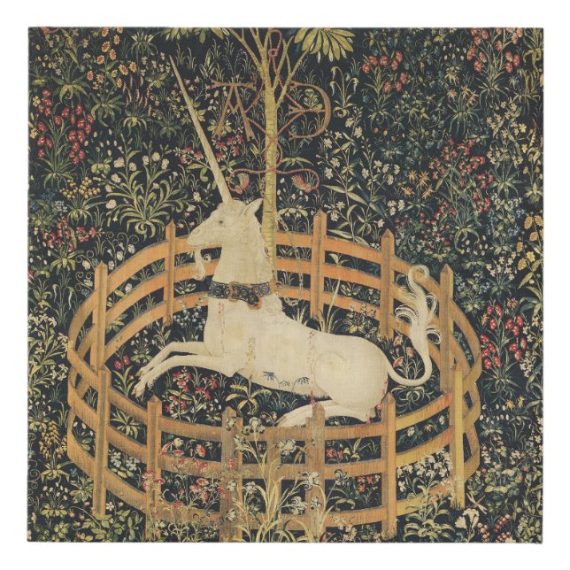 Unicorn Tapestries Classic Tapestry  Faux Canvas Print (Front)
