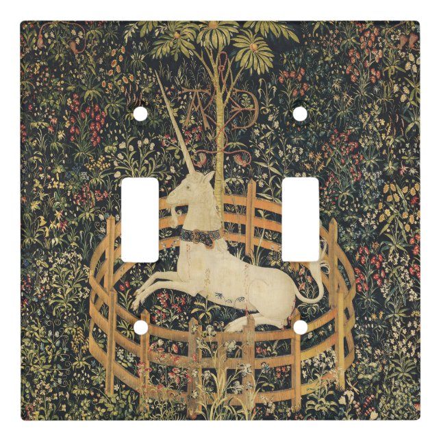 Unicorn Tapestries Classic Tapestry  Light Switch Cover (Front)