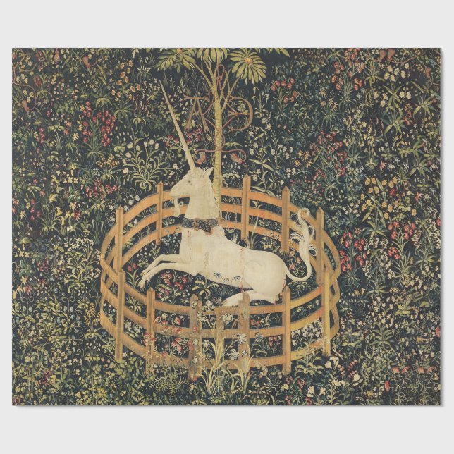 Unicorn Tapestries Classic Tapestry  Wrapping Paper (Flat)