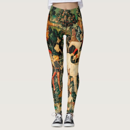 Unicorn Tapestries Defends Hunt  Leggings