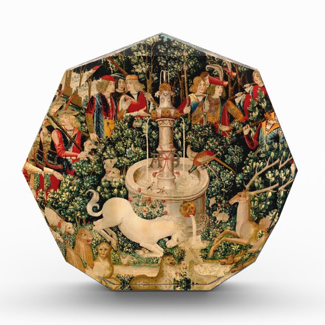 Unicorn Tapestries Found Legend Mythical Award (Front)