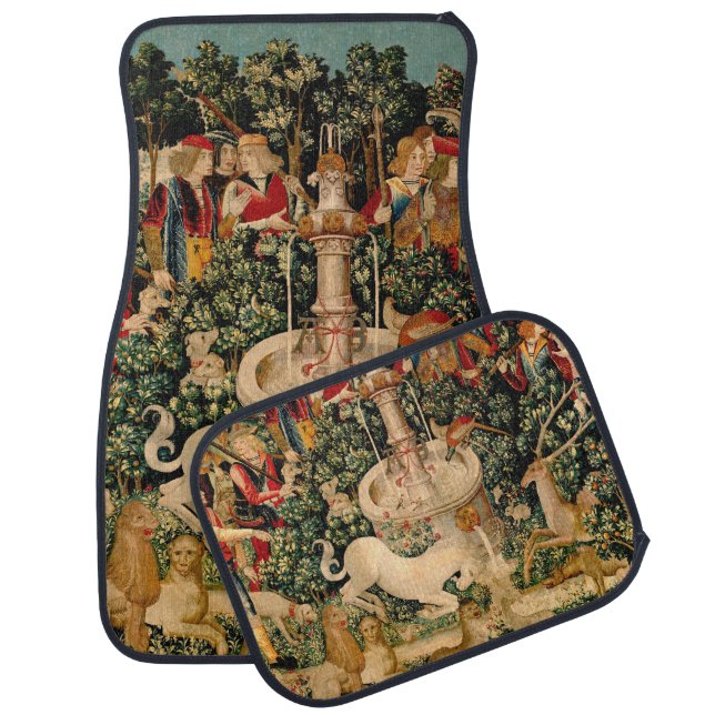 Unicorn Tapestries Found Legend Mythical Car Floor Mat (Set)