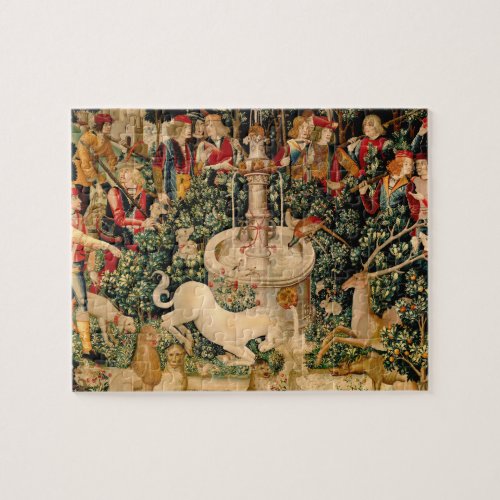 Unicorn Tapestries Found Legend Mythical Jigsaw Puzzle