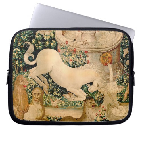 Unicorn Tapestries Found Legend Mythical Laptop Sleeve
