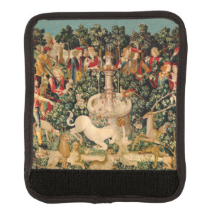 Unicorn Tapestries Found Legend Mythical Luggage Handle Wrap