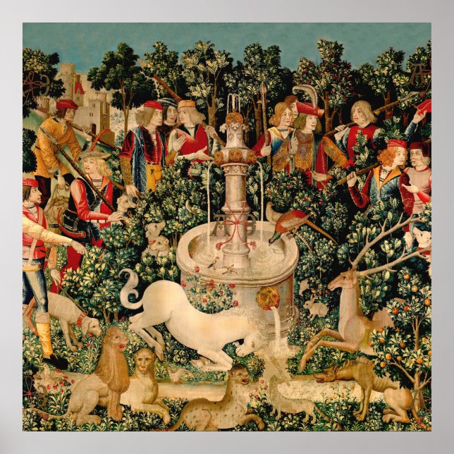 Unicorn Tapestries Found Legend Mythical Poster (Front)