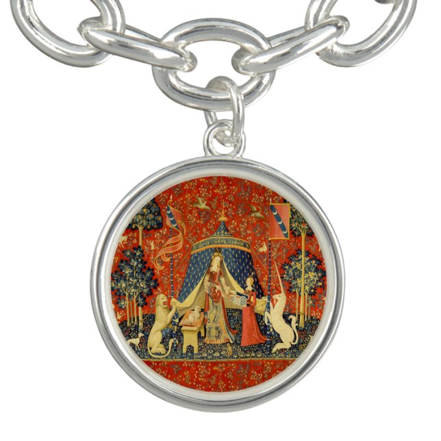 Unicorn Tapestries Lady Legend Medieval Bracelet (Design)