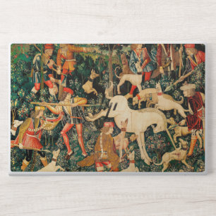Unicorn Tapestries Medieval Classic Defends Hunt HP Laptop Skin