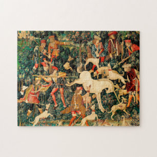 Unicorn Tapestries Medieval Classic Defends Hunt Jigsaw Puzzle